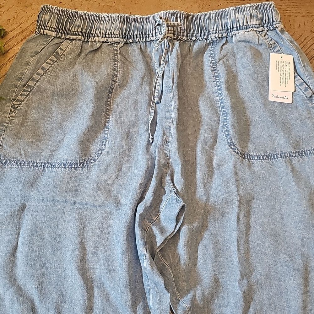 Splendid Denim Pants Size L NWT - Picture 5 of 15